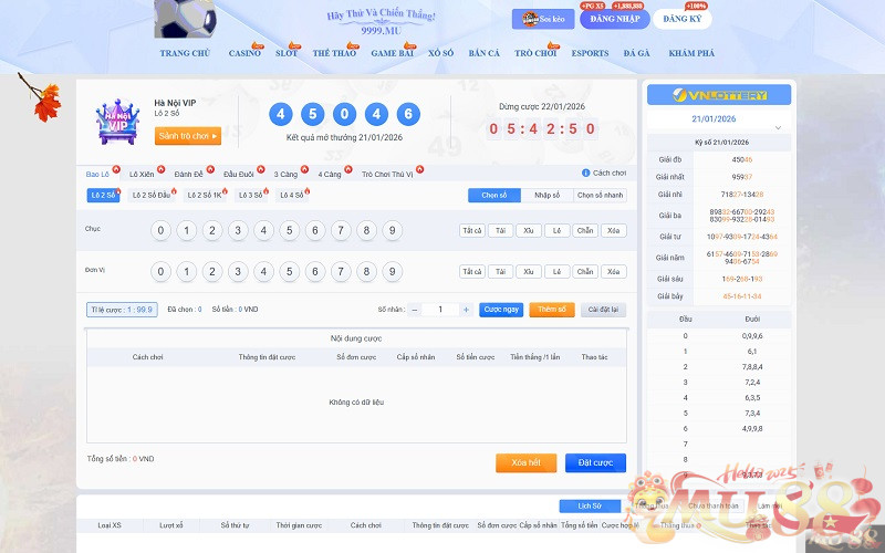 sảnh Hà Nội VIP tại xổ số Mu88 sảnh Hà Nội VIP tại xổ số Mu88